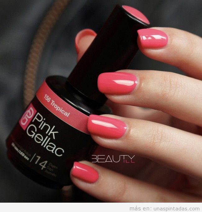 Esmalte uñas permanente Pink Gellac 2