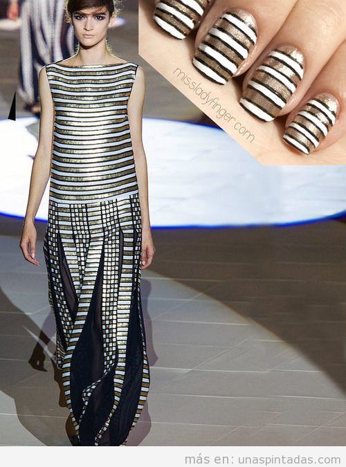 Decoraciones de uñas inspiradas en diseños de moda de Marc Jacobs, Dior y muchos más