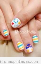 Uñas marineras: Tus Uñas Náuticas Perfectas - Uñas pintadas