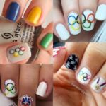 Decoración uñas Juegos Olímpicos